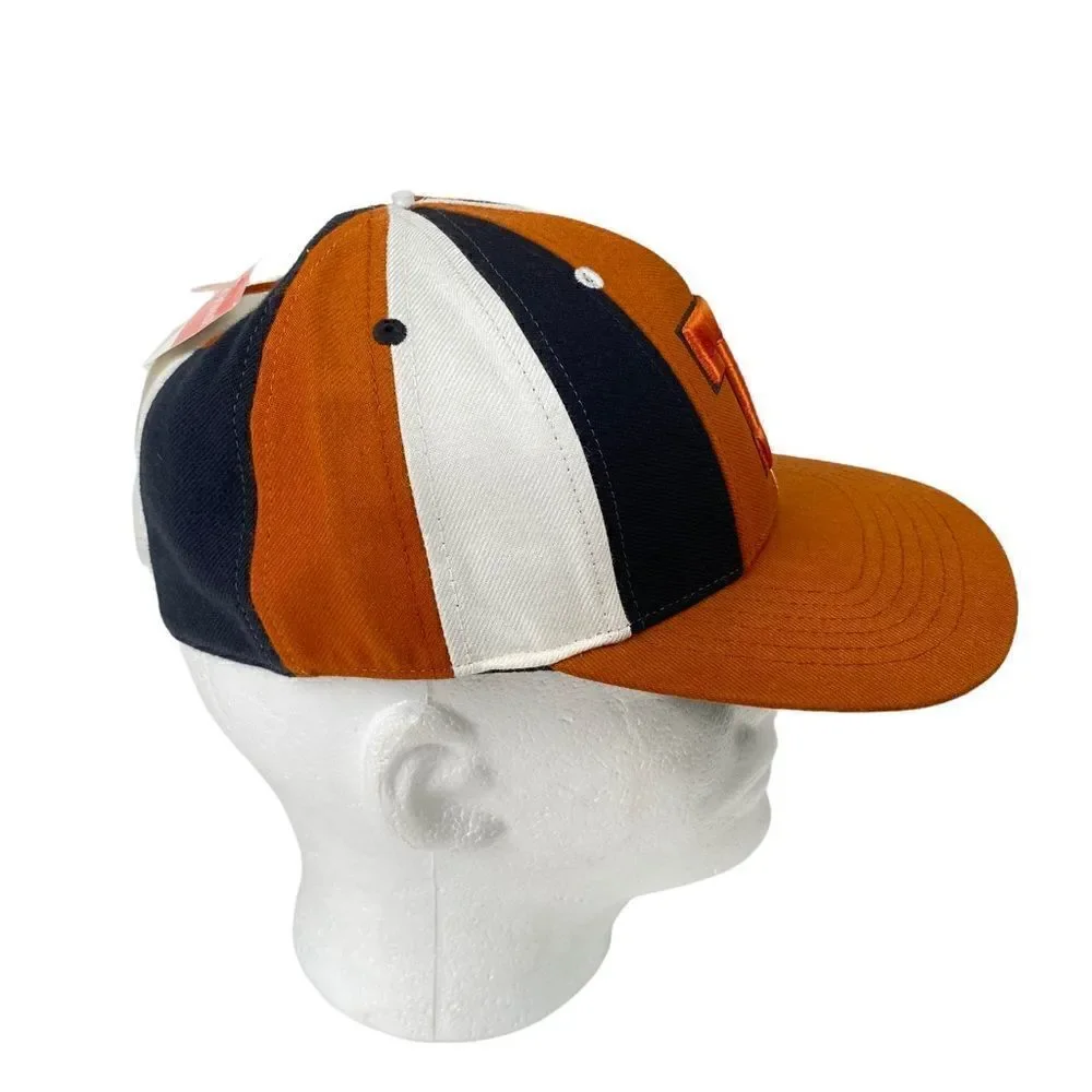 Vintage Twins Enterprise Texas Longhorns Pinwheel Wool Hat 7 1/8